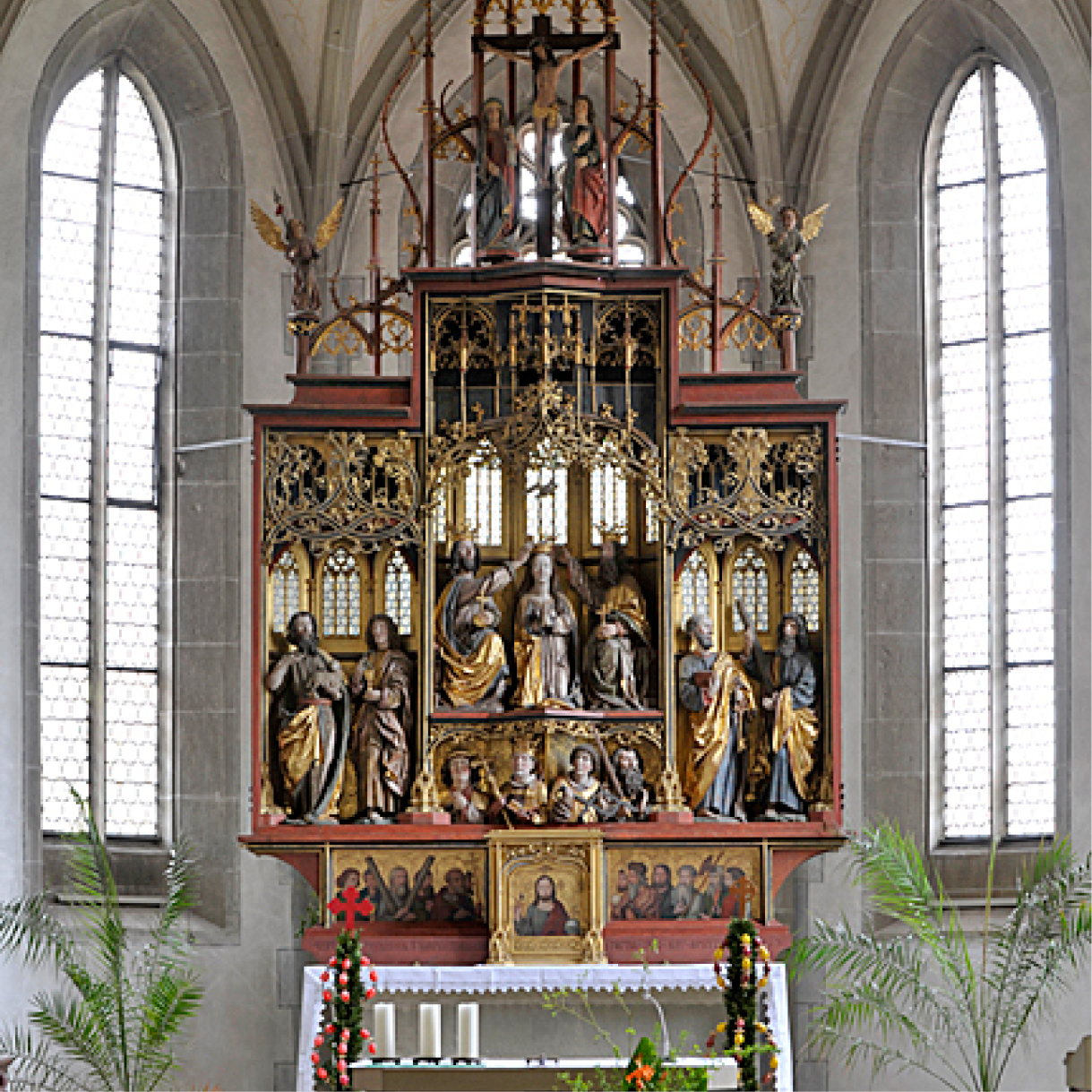 Altar in der Kirche Oberndorf
