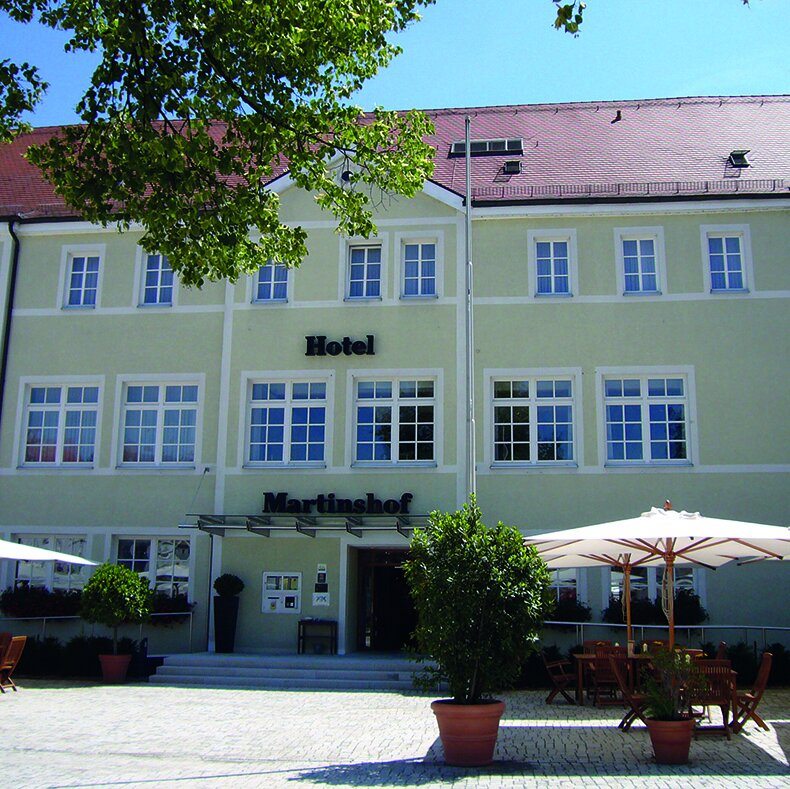Außenansicht Hotel Restaurant Martinshof